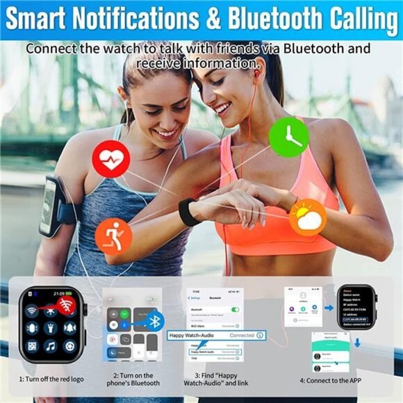 Bluetooth Smart Watch 1.81\